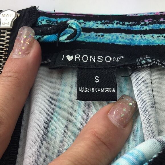 I ❤️ Bronson colorful pencil skirt - Picture 4 of 7